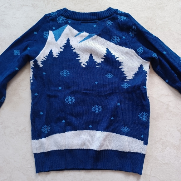 Tipsy Elves Romantic Sasquatch Ugly Christmas Sweater XS - Picture 6 of 9